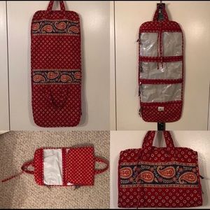 VERA BRADLEY HANGING MAKEUP/COSMETIC CASE